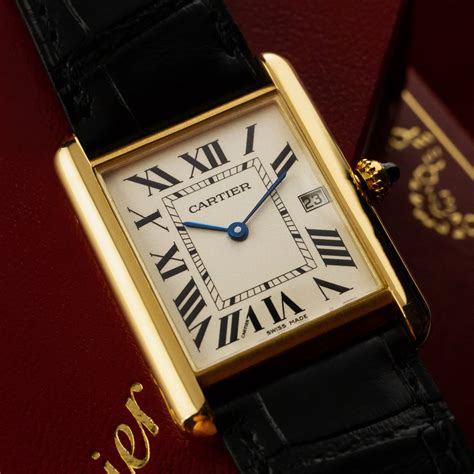 louis cartier tank original.